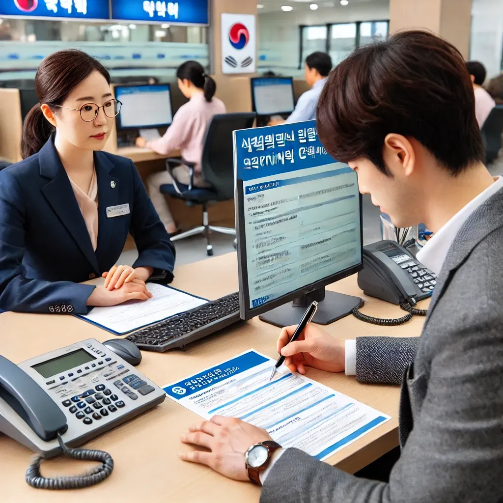 국민내일배움카드 신청 은행 방문