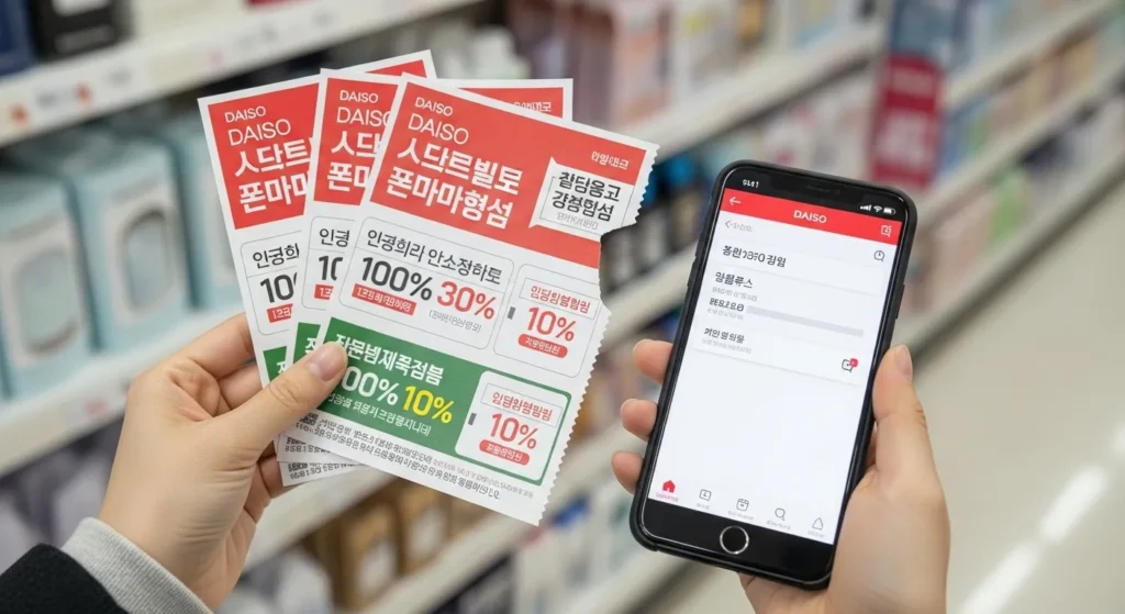민생소비쿠폰 다이소