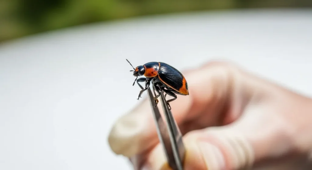 러브버그 떼어내면