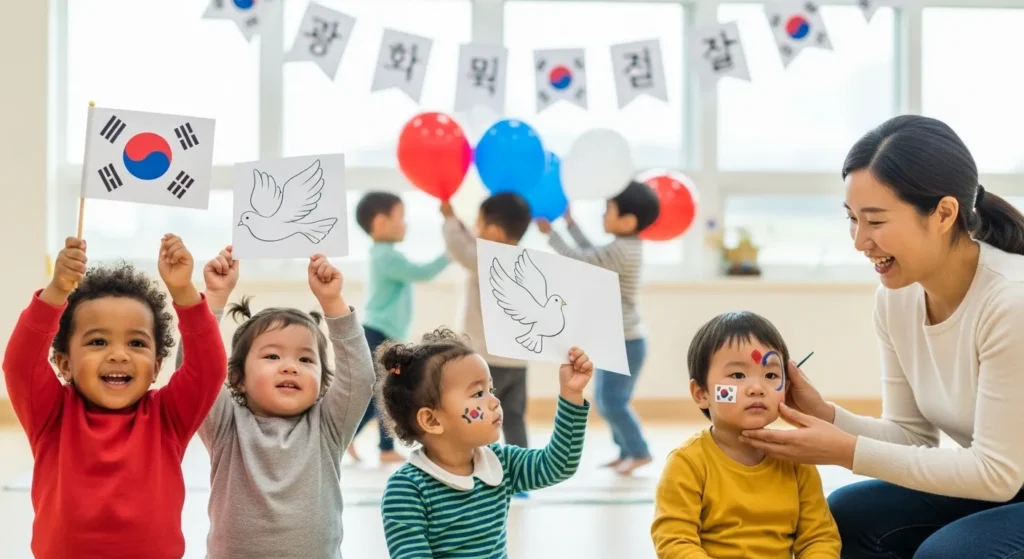 광복절 행사 어린이집