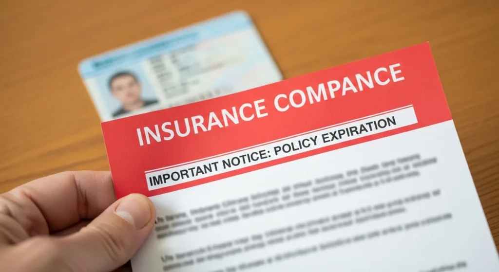 운전자보험 기간 만료